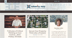 Desktop Screenshot of calamitymay.com